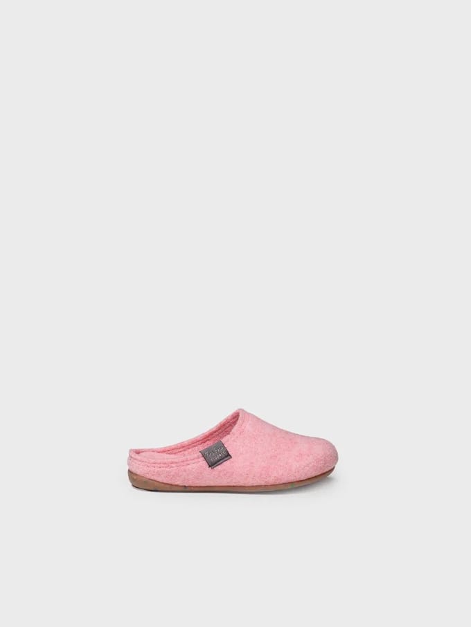 Kinderslippers van gerecycled vilt | LOGAN-FR
