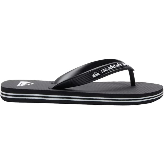 Quiksilver Molokai Core Slippers Zwart EU 33 Kinderen