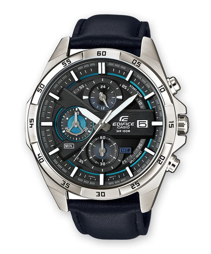 Casio Edifice EFR-556L-1AVUEF Herenhorloge 49 mm - Zwart