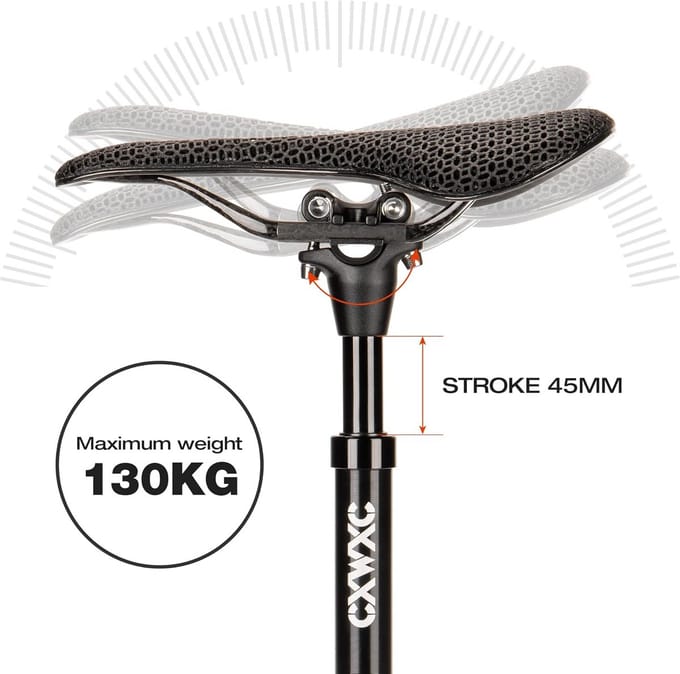 Verende Zadelpen - Zadelstrop Extra Stevig - 120kg - Fietsonderdeel