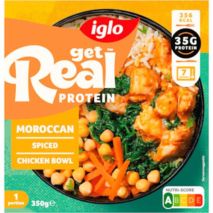 GetReal Protein Moroccan Chicken