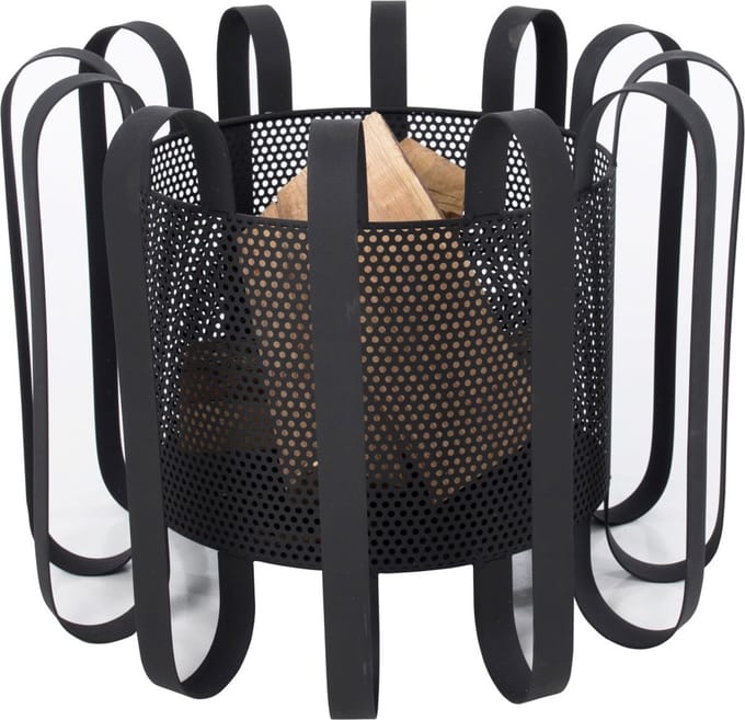 RedFire - Kester - Zwart - Staal - Vuurkorf - Fire Pit - Stevig staal - Diameter 55cm - Terrasverwarming - Sfeerhaard