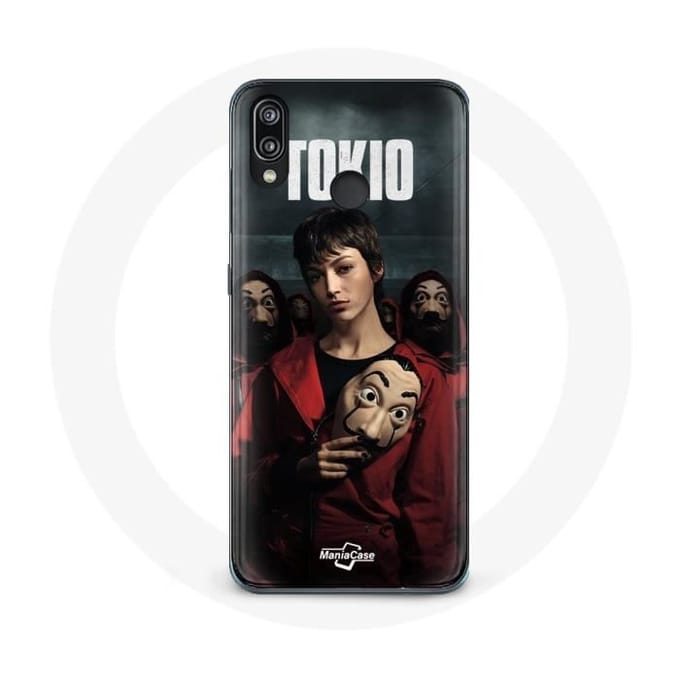Coque - La Casa De Papel - P20 Lite - Noir - Souple - Tokyo Masque