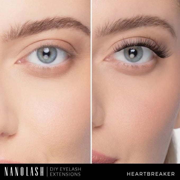 Nanolash DIY Eyelash Starter Kit - Heartbreaker - 36 stuks