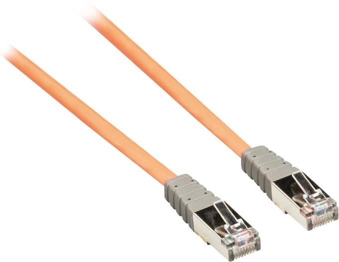 Bandridge BCL7701 - Netwerkkabel - RJ45 - 1 m - Oranje