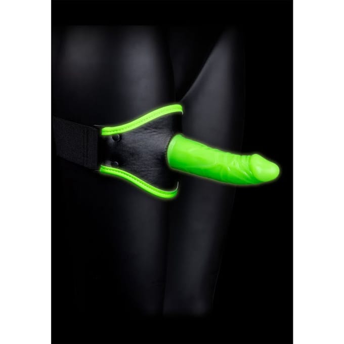 Glow in de Dark Siliconen Dij strap on