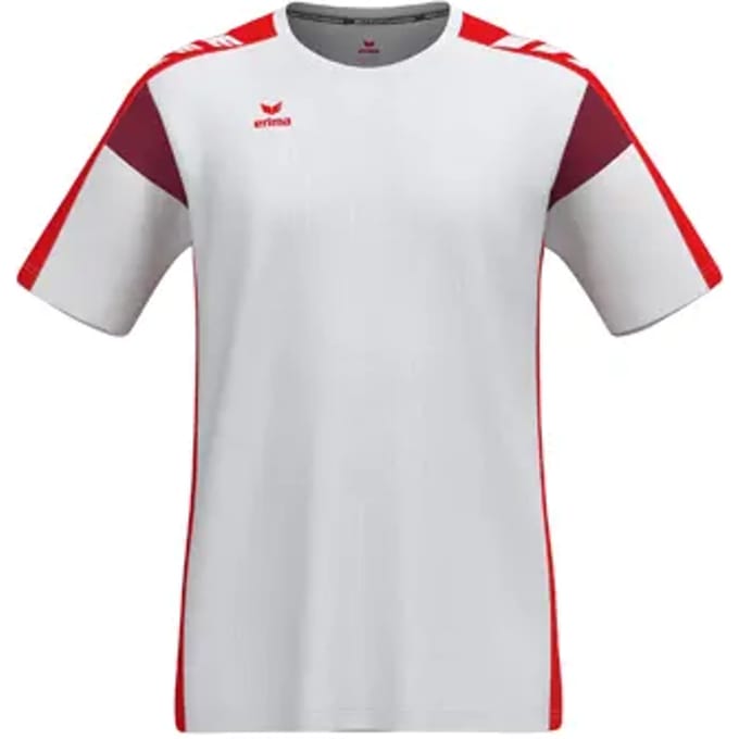 Erima Celebrate 125 T-Shirt Heren - Wit / Rood | Maat: M