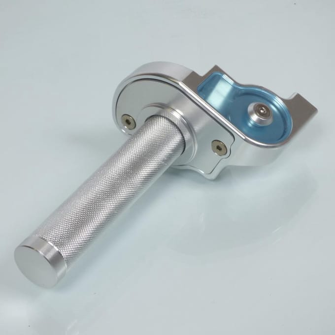 gekke gashendel voor auto quick release zilver aluminium nieuw