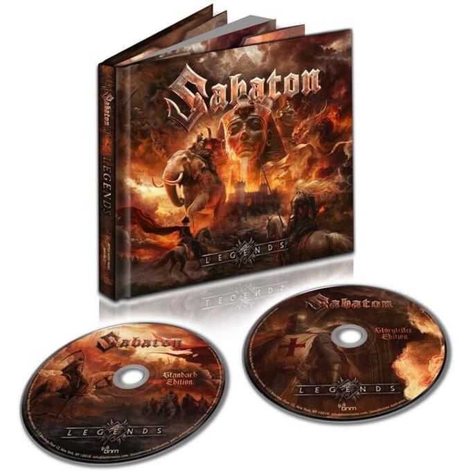 Sabaton CD - Legends (Storyteller Edition - Digibook) - voor Geen - standaard