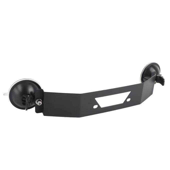 Zuignap Montagekit voor Mini Schotelantenne Aluminiumlegering Basisbeugel voor Auto Camper Boot gray