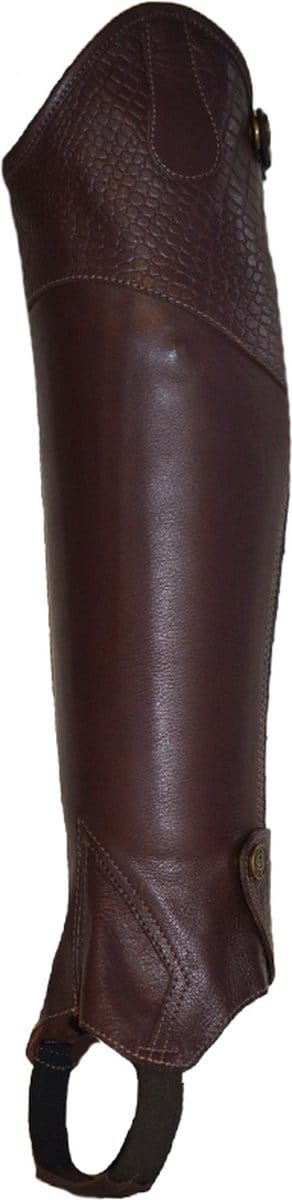 BR Half Chaps Gilenzo Bruin - XL-TALL