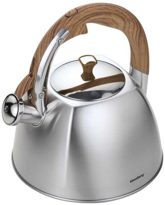 Klausberg KB-7193  fluitketel - 3L - rvs - alle warmtebronnen