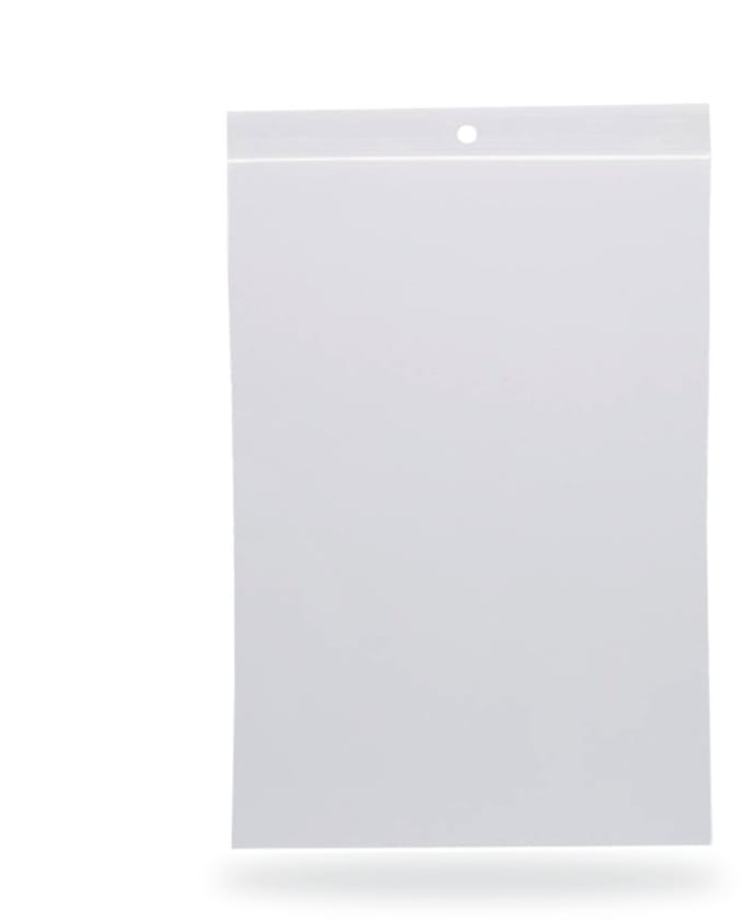 Inpakr Gripzakjes 55 x 65 mm - 1000 Stuks - 50 Micron - Hersluitbaar