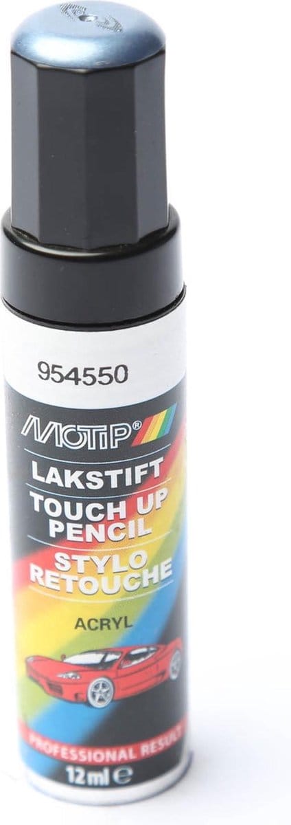 Motip 954550 - Auto lakstift - Blauw Metallic - 12 ml
