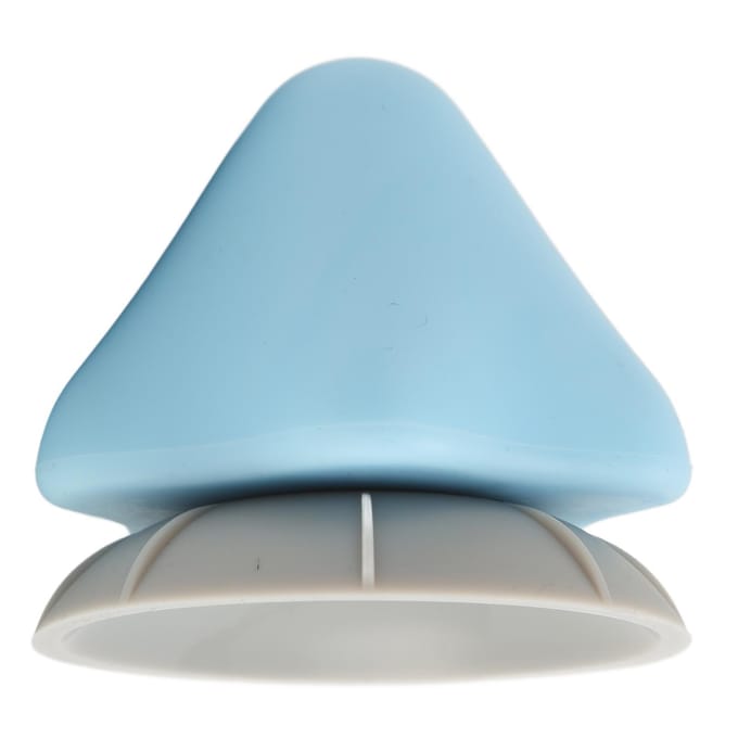 Massagebal Mini Siliconen Triggerpoint Vijfhoek Ontspannende Spierboog Zuignap Massagebal voor gray