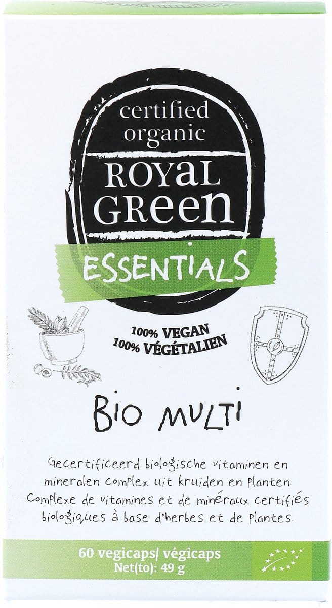 Royal Green Multi Biologisch - 60 vegacapsules