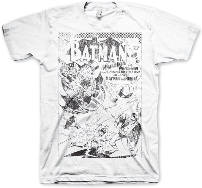 Batman Umbrella Army Distressed Big Tall T-shirt WB-1-BAT010-H35-12