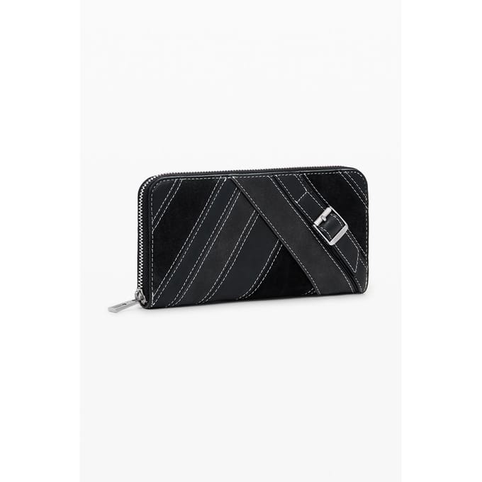 Desigual portemonnee Mone Fibonacci Fiona Long Wallet Black zwart