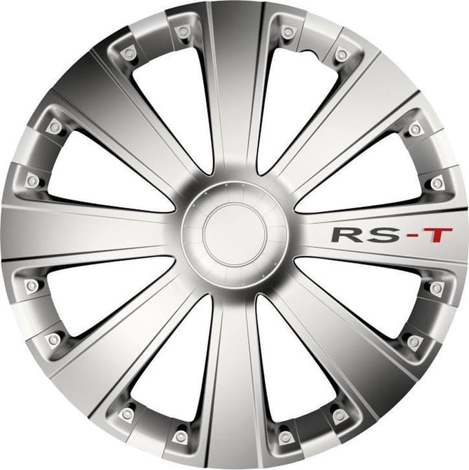 Carpoint Wieldoppen Rs-t 16 Inch Abs Zilver Set Van 4