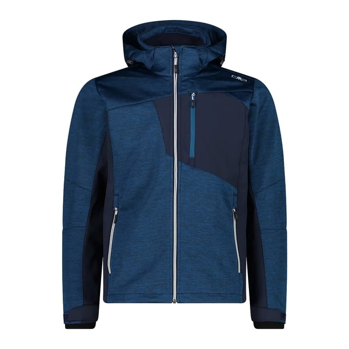 Cmp 33a1787 Softshelljack Blauw 2XL Man