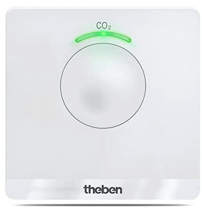 Mobiele CO2 Monitor - Luchtkwaliteitsensor met USB-kabel en LED Waarschuwingssysteem