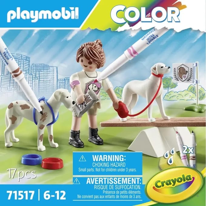 Simulatiespel educatrice met honden Playmobil