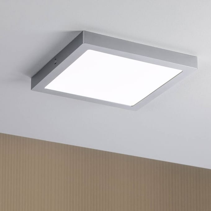 Paulmann 71024 Abia LED-plafondlamp LED LED vast ingebouwd 22 W Chroom (mat)