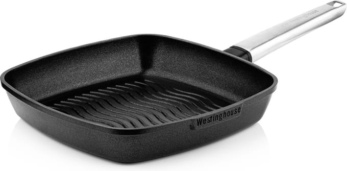 Westinghouse Performance Grillpan – Ø28 cm – Inductie – Zwart