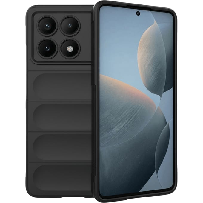 Comfycase POCO X6 Pro Cushion Case Zwart