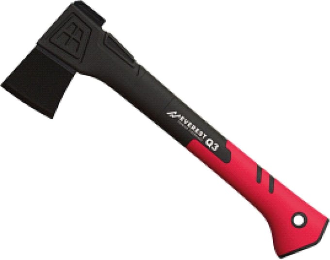 Handbijl EVEREST Q3 680 gram, met fiberglassteel 36 cm