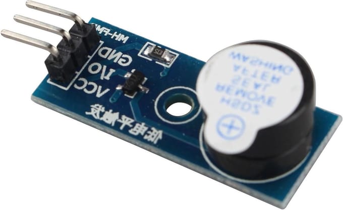 Alarmmodule - Actief Alarm - Activiteit Detectie - Laag Niveau Input - 3.2x1.3 cm - Zwart