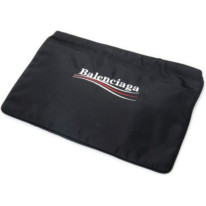 Flat Zip Clutch  Clutch