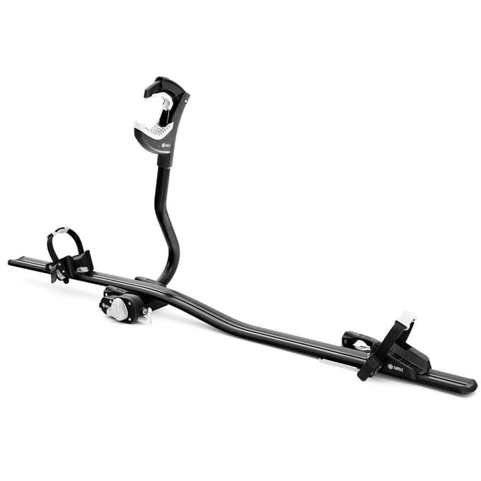 Dakdrager fietsendrager TURTLE PRO-S Zwart voor fiets + slot