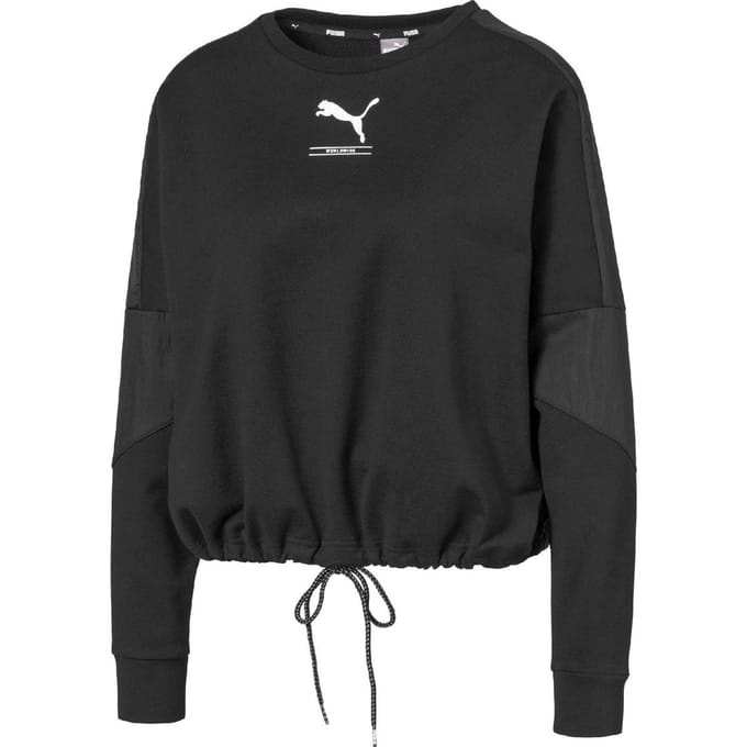 Puma Maat M Nu-tility Crew Sweat-Puma Black