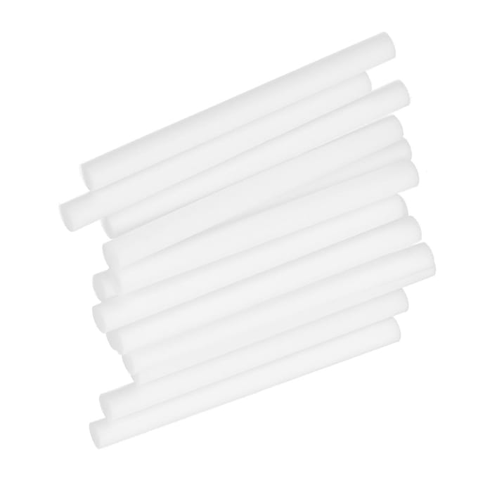 30 Stuks Luchtbevochtiger Katoenen Staafje Filter Vervanging Verstuiver Aroma Diffuser Onderdelen 8x100mm white