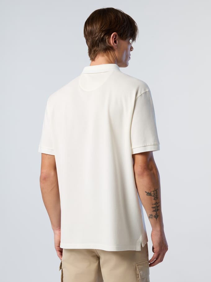 North Sails Polo overhemd Met pigmentgeverfde afwerking