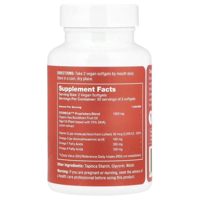 Omega 7 Plus, 60 Softgels