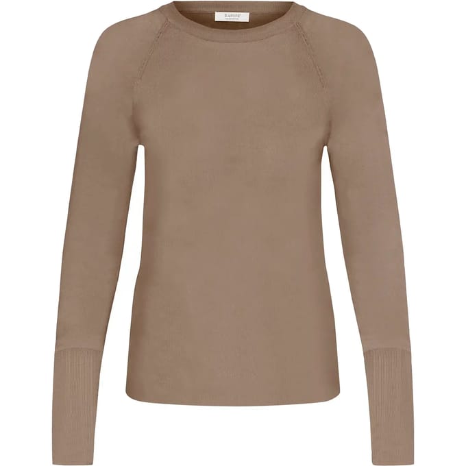 b.young BYMMORLA LONG CUFF Dames Trui - Maat S