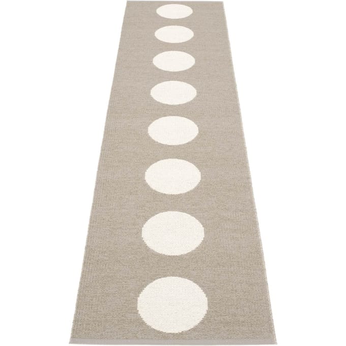 Pappelina - Vera vloerkleed - modder - 70 x 300 cm - bruin