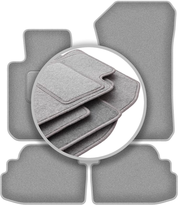 Grijze automatten voor: BMW 1 E82 coupé (2004-2011)