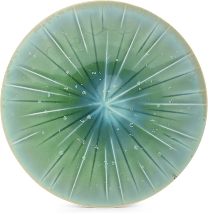 S|P Collection Plat bord 21cm turquoise Eclipse (Set van 4)