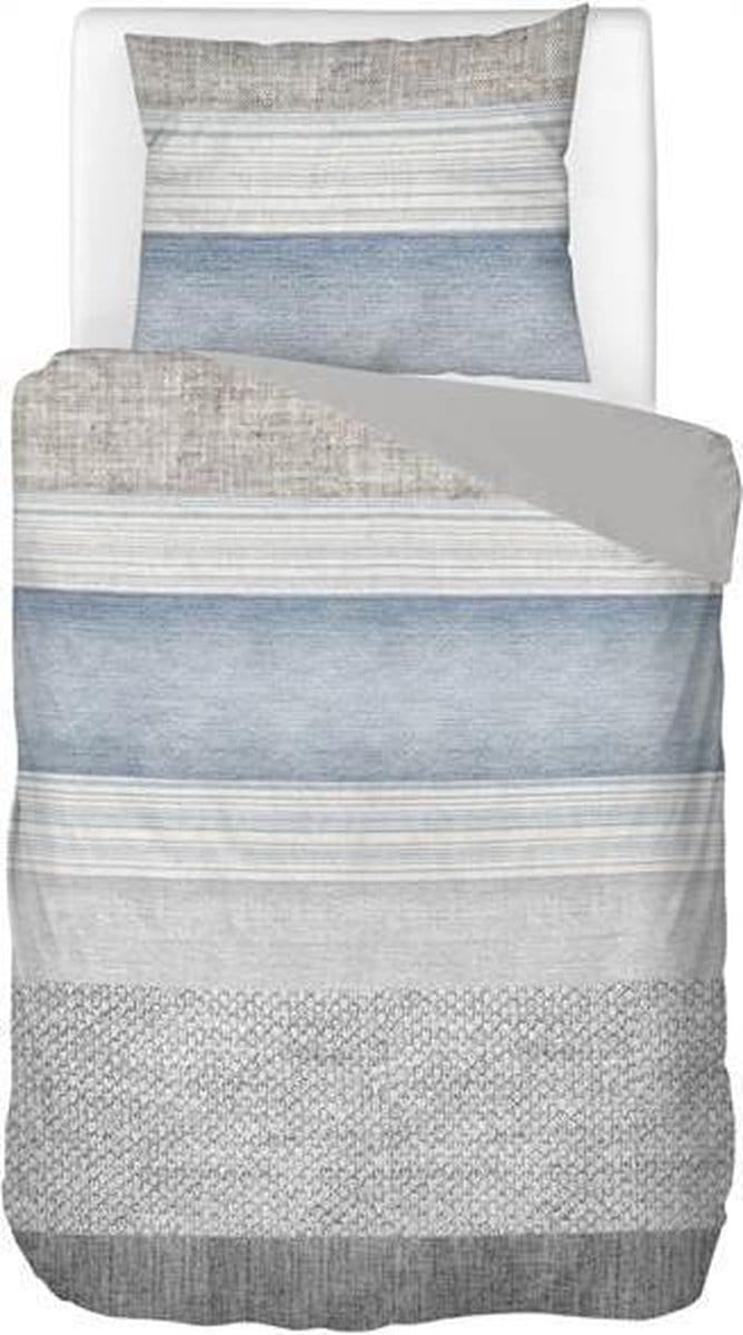 Snoozing Benjamin - Flanel - Dekbedovertrek - Eenpersoons - 140x200/220 cm - Multi kleur