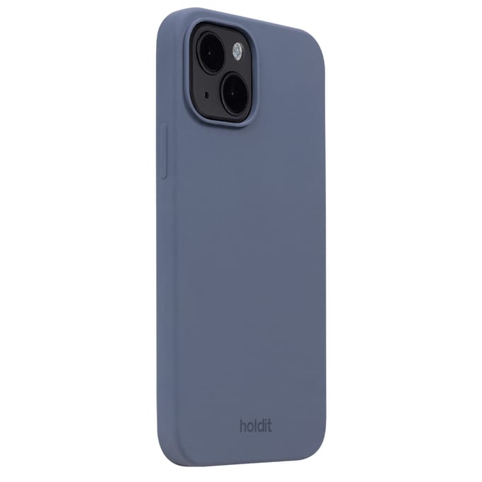 Holdit Silicone Case geschikt voor Apple iPhone 15 - Pacific Blue