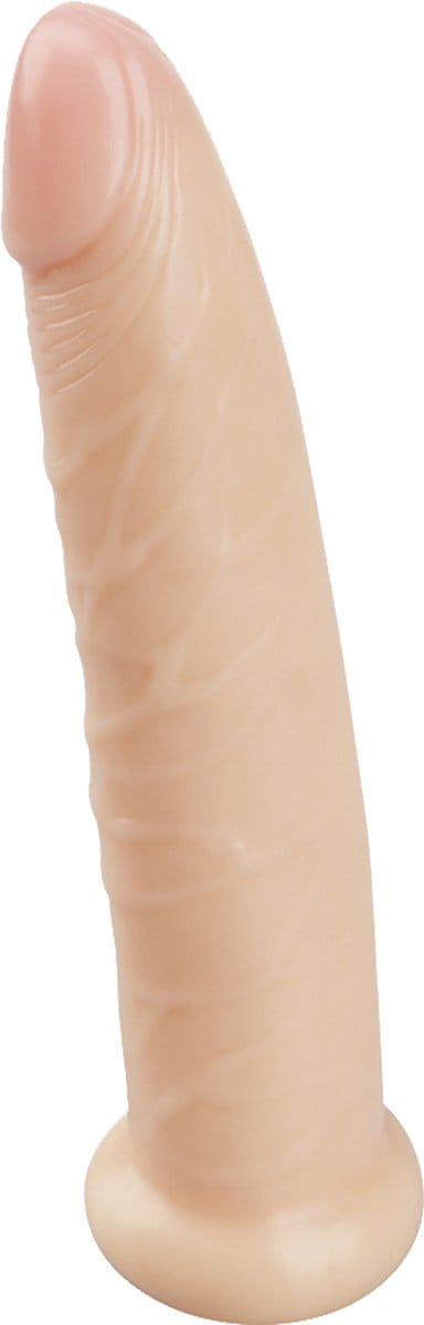 Deep Desire - PVC Dildo 18 cm – Lichte Huidskleur