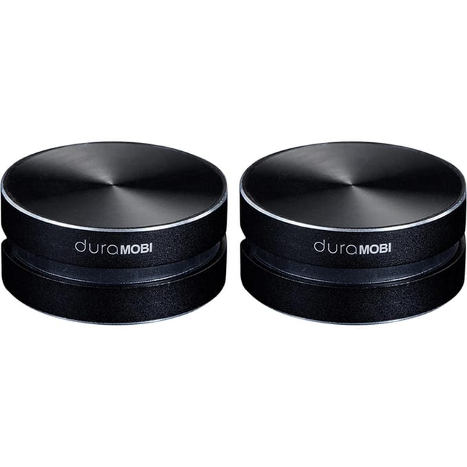 Haut-parleur BT sans fil à Conduction osseuse, Mini son stéréo Portable fort, son micro intégré 2 PCS noir
