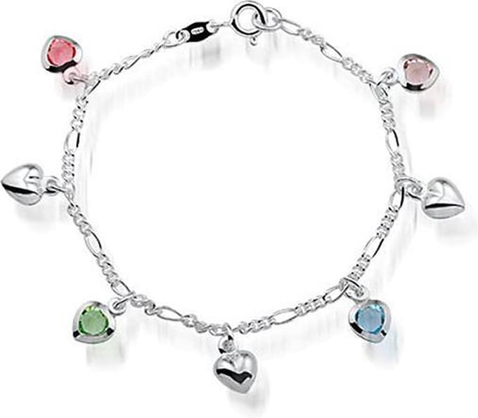 Princess Armband Love Me - 925 Zilver - Hart - 6x10mm - 16cm
