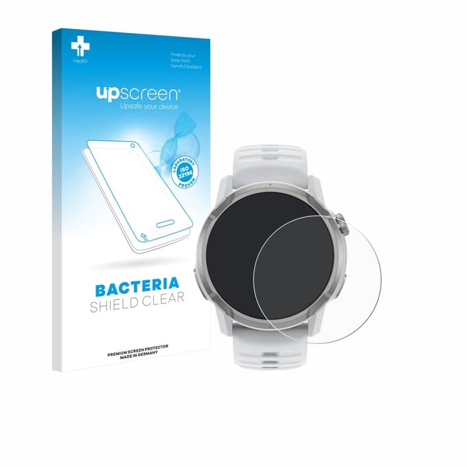 upscreen - Screenprotector voor Coros Apex 4 (46 mm) - Folie Beschermfolie transparant antibacterieel