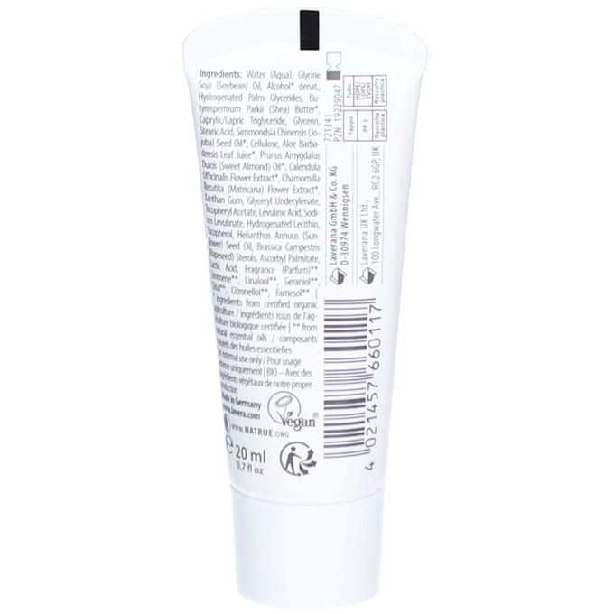 Lavera Basis sensitiv handcreme mini bio 20 Milliliter