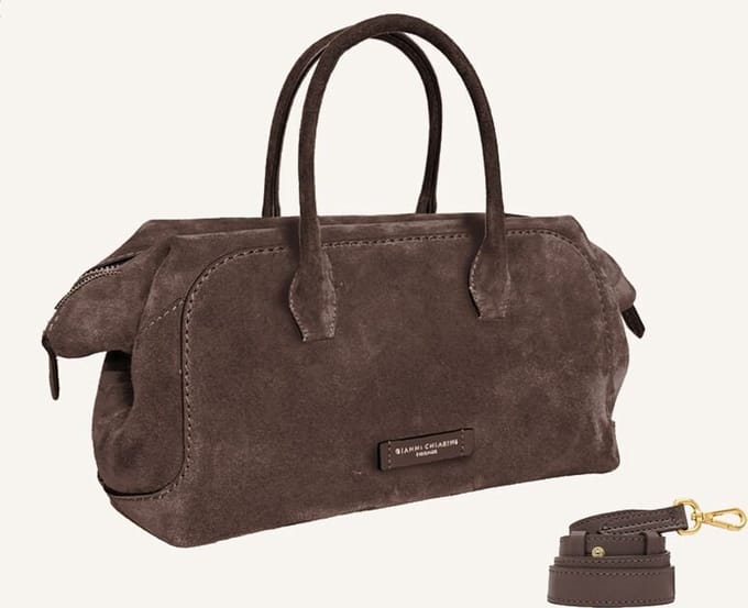 Gianni Chiarini Gemma / Bs 12241/ Handtassen Dames - Bruin - Maat ONESIZE