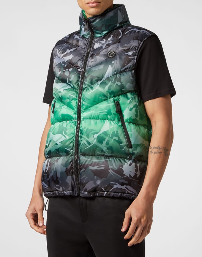 Kort Vest Camouflage